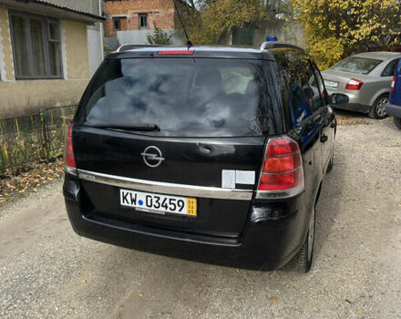 Черный Опель Зафира, объемом двигателя 1.8 л и пробегом 167 тыс. км за 5300 $, фото 9 на Automoto.ua