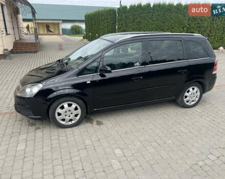 Чорний Опель Зафіра, об'ємом двигуна 1.6 л та пробігом 215 тис. км за 5290 $, фото 19 на Automoto.ua