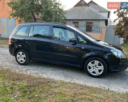 Чорний Опель Зафіра, об'ємом двигуна 1.91 л та пробігом 320 тис. км за 4850 $, фото 13 на Automoto.ua