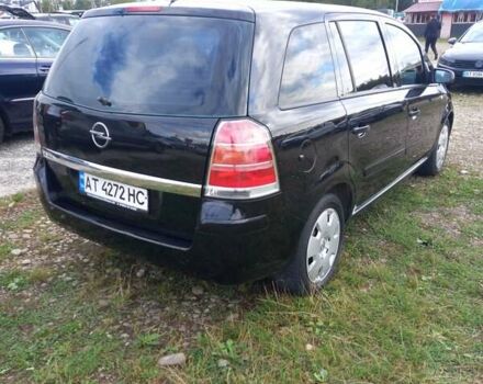 Чорний Опель Зафіра, об'ємом двигуна 1.6 л та пробігом 200 тис. км за 5350 $, фото 3 на Automoto.ua