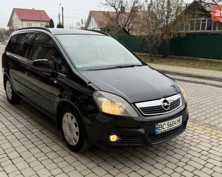 Черный Опель Зафира, объемом двигателя 1.6 л и пробегом 249 тыс. км за 4500 $, фото 8 на Automoto.ua