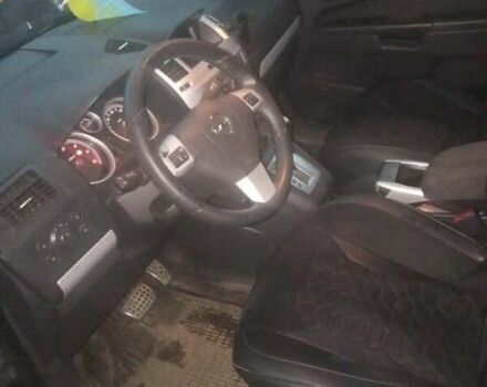 Черный Опель Зафира, объемом двигателя 1.9 л и пробегом 216 тыс. км за 7300 $, фото 9 на Automoto.ua