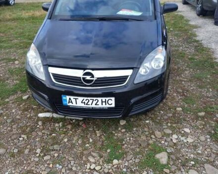 Чорний Опель Зафіра, об'ємом двигуна 1.6 л та пробігом 200 тис. км за 5350 $, фото 1 на Automoto.ua