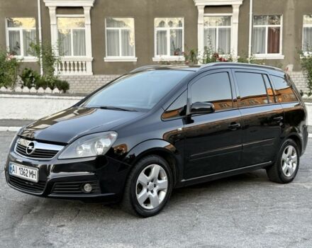 Чорний Опель Зафіра, об'ємом двигуна 1.6 л та пробігом 250 тис. км за 4450 $, фото 3 на Automoto.ua
