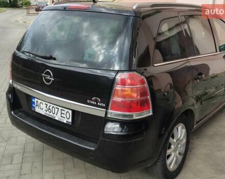 Чорний Опель Зафіра, об'ємом двигуна 1.6 л та пробігом 210 тис. км за 5100 $, фото 5 на Automoto.ua