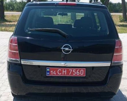 Чорний Опель Зафіра, об'ємом двигуна 1.6 л та пробігом 268 тис. км за 4770 $, фото 3 на Automoto.ua