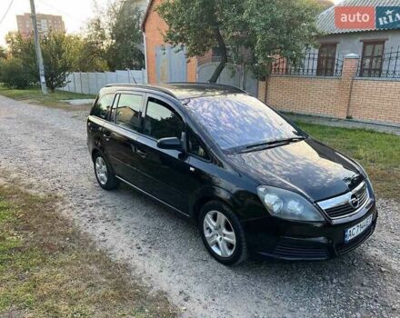 Чорний Опель Зафіра, об'ємом двигуна 1.91 л та пробігом 320 тис. км за 4850 $, фото 6 на Automoto.ua
