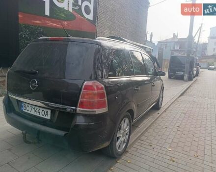 Черный Опель Зафира, объемом двигателя 1.91 л и пробегом 311 тыс. км за 5550 $, фото 9 на Automoto.ua
