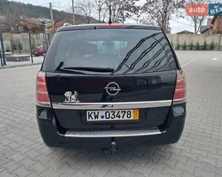 Черный Опель Зафира, объемом двигателя 1.8 л и пробегом 275 тыс. км за 5450 $, фото 10 на Automoto.ua