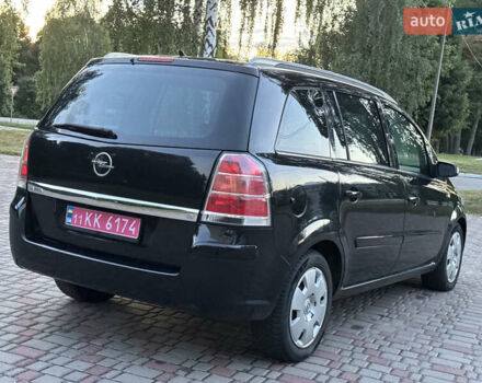 Черный Опель Зафира, объемом двигателя 1.8 л и пробегом 269 тыс. км за 5750 $, фото 27 на Automoto.ua