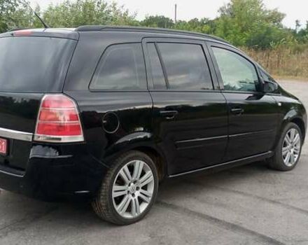 Чорний Опель Зафіра, об'ємом двигуна 1.8 л та пробігом 225 тис. км за 5400 $, фото 4 на Automoto.ua