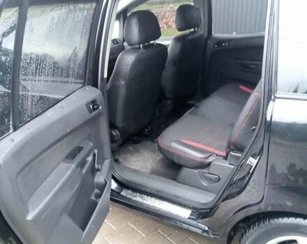 Черный Опель Зафира, объемом двигателя 1.9 л и пробегом 50 тыс. км за 6500 $, фото 1 на Automoto.ua