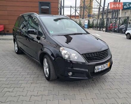 Черный Опель Зафира, объемом двигателя 1.8 л и пробегом 275 тыс. км за 5450 $, фото 16 на Automoto.ua