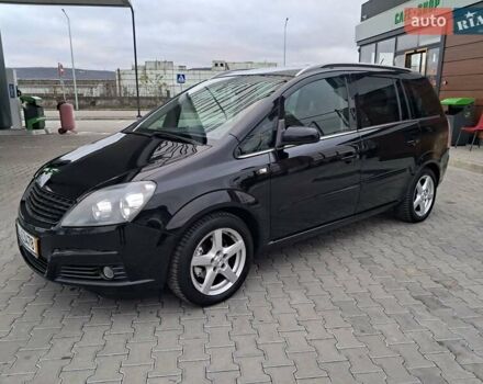 Черный Опель Зафира, объемом двигателя 1.8 л и пробегом 275 тыс. км за 5450 $, фото 19 на Automoto.ua