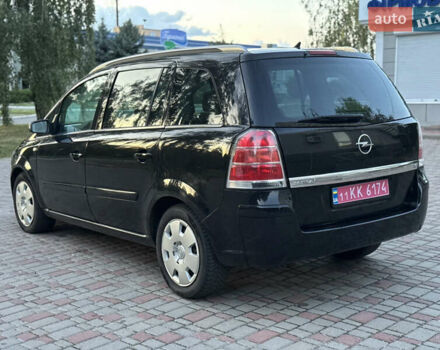 Черный Опель Зафира, объемом двигателя 1.8 л и пробегом 269 тыс. км за 5750 $, фото 21 на Automoto.ua