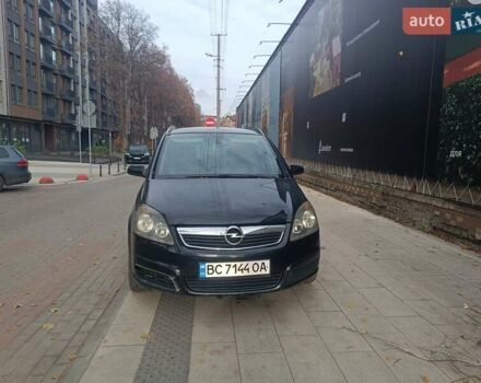 Черный Опель Зафира, объемом двигателя 1.91 л и пробегом 311 тыс. км за 5550 $, фото 13 на Automoto.ua