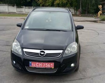Чорний Опель Зафіра, об'ємом двигуна 1.8 л та пробігом 225 тис. км за 5400 $, фото 15 на Automoto.ua