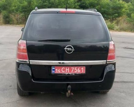 Чорний Опель Зафіра, об'ємом двигуна 1.8 л та пробігом 225 тис. км за 5400 $, фото 2 на Automoto.ua