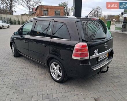 Черный Опель Зафира, объемом двигателя 1.8 л и пробегом 275 тыс. км за 5450 $, фото 7 на Automoto.ua