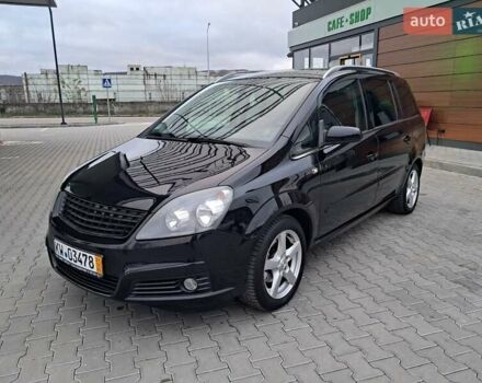 Черный Опель Зафира, объемом двигателя 1.8 л и пробегом 275 тыс. км за 5450 $, фото 18 на Automoto.ua