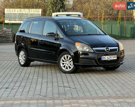 Чорний Опель Зафіра, об'ємом двигуна 1.6 л та пробігом 220 тис. км за 4850 $, фото 1 на Automoto.ua