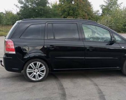 Чорний Опель Зафіра, об'ємом двигуна 1.8 л та пробігом 225 тис. км за 5400 $, фото 7 на Automoto.ua