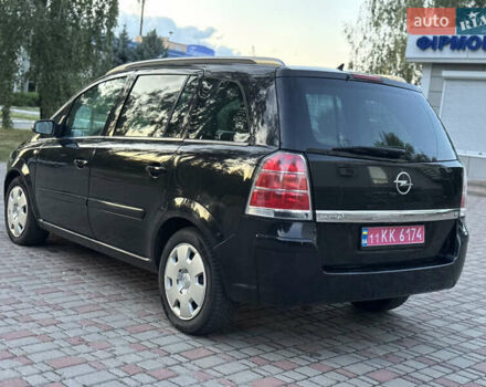 Черный Опель Зафира, объемом двигателя 1.8 л и пробегом 269 тыс. км за 5750 $, фото 26 на Automoto.ua