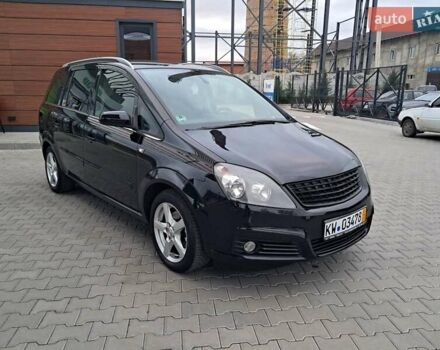 Черный Опель Зафира, объемом двигателя 1.8 л и пробегом 275 тыс. км за 5450 $, фото 27 на Automoto.ua