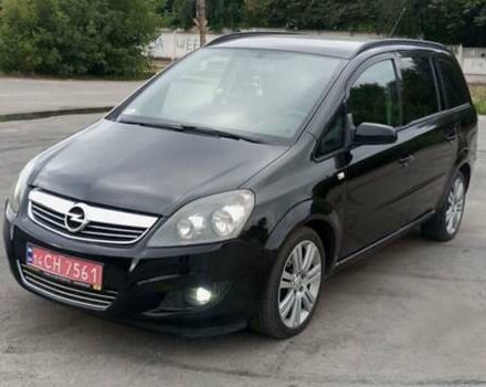 Чорний Опель Зафіра, об'ємом двигуна 1.8 л та пробігом 225 тис. км за 5400 $, фото 17 на Automoto.ua