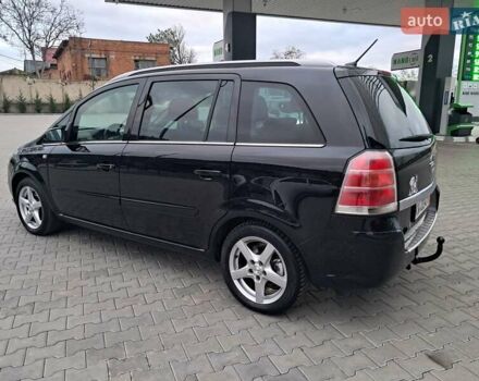 Черный Опель Зафира, объемом двигателя 1.8 л и пробегом 275 тыс. км за 5450 $, фото 21 на Automoto.ua