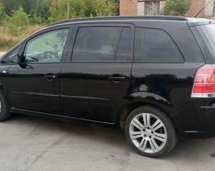 Чорний Опель Зафіра, об'ємом двигуна 1.8 л та пробігом 225 тис. км за 5400 $, фото 1 на Automoto.ua