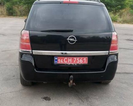 Чорний Опель Зафіра, об'ємом двигуна 1.8 л та пробігом 225 тис. км за 5400 $, фото 6 на Automoto.ua
