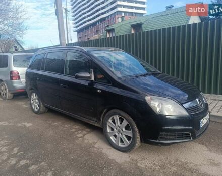 Черный Опель Зафира, объемом двигателя 1.91 л и пробегом 311 тыс. км за 5550 $, фото 1 на Automoto.ua