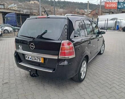 Черный Опель Зафира, объемом двигателя 1.8 л и пробегом 275 тыс. км за 5450 $, фото 12 на Automoto.ua