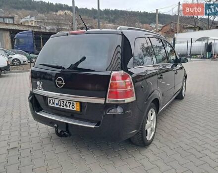 Черный Опель Зафира, объемом двигателя 1.8 л и пробегом 275 тыс. км за 5450 $, фото 23 на Automoto.ua