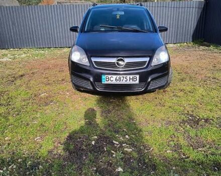 Черный Опель Зафира, объемом двигателя 1.91 л и пробегом 264 тыс. км за 5200 $, фото 8 на Automoto.ua