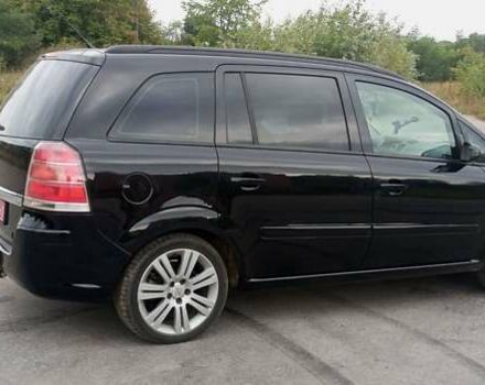 Чорний Опель Зафіра, об'ємом двигуна 1.8 л та пробігом 225 тис. км за 5400 $, фото 5 на Automoto.ua