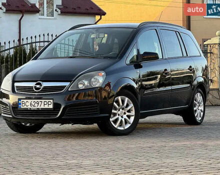 Чорний Опель Зафіра, об'ємом двигуна 1.6 л та пробігом 220 тис. км за 4850 $, фото 2 на Automoto.ua