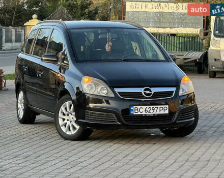 Чорний Опель Зафіра, об'ємом двигуна 1.6 л та пробігом 220 тис. км за 4850 $, фото 6 на Automoto.ua
