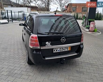 Черный Опель Зафира, объемом двигателя 1.8 л и пробегом 275 тыс. км за 5450 $, фото 9 на Automoto.ua