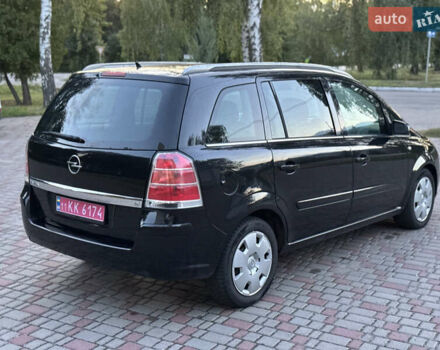 Черный Опель Зафира, объемом двигателя 1.8 л и пробегом 269 тыс. км за 5750 $, фото 35 на Automoto.ua