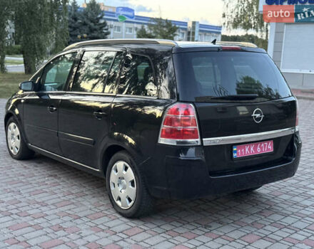 Черный Опель Зафира, объемом двигателя 1.8 л и пробегом 269 тыс. км за 5750 $, фото 24 на Automoto.ua