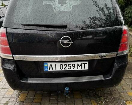 Черный Опель Зафира, объемом двигателя 1.6 л и пробегом 217 тыс. км за 6100 $, фото 5 на Automoto.ua