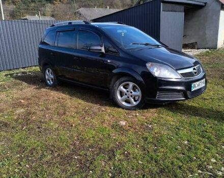 Черный Опель Зафира, объемом двигателя 1.91 л и пробегом 264 тыс. км за 5200 $, фото 9 на Automoto.ua