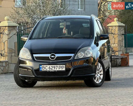 Чорний Опель Зафіра, об'ємом двигуна 1.6 л та пробігом 220 тис. км за 4850 $, фото 5 на Automoto.ua