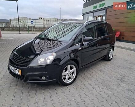 Черный Опель Зафира, объемом двигателя 1.8 л и пробегом 275 тыс. км за 5450 $, фото 5 на Automoto.ua