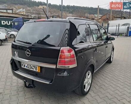 Черный Опель Зафира, объемом двигателя 1.8 л и пробегом 275 тыс. км за 5450 $, фото 77 на Automoto.ua