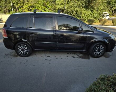 Черный Опель Зафира, объемом двигателя 1.6 л и пробегом 180 тыс. км за 4900 $, фото 23 на Automoto.ua