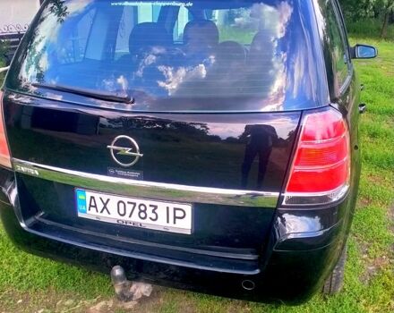 Чорний Опель Зафіра, об'ємом двигуна 1.6 л та пробігом 220 тис. км за 6000 $, фото 8 на Automoto.ua