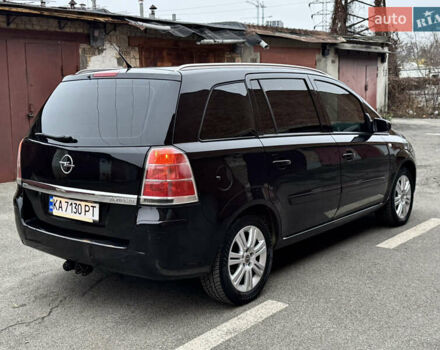 Чорний Опель Зафіра, об'ємом двигуна 1.8 л та пробігом 284 тис. км за 4600 $, фото 5 на Automoto.ua